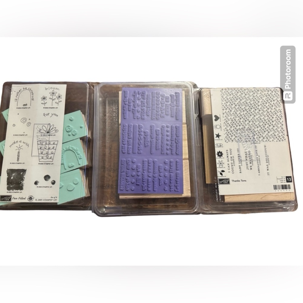 Bundle of rubber stamps from Stampin' Up!